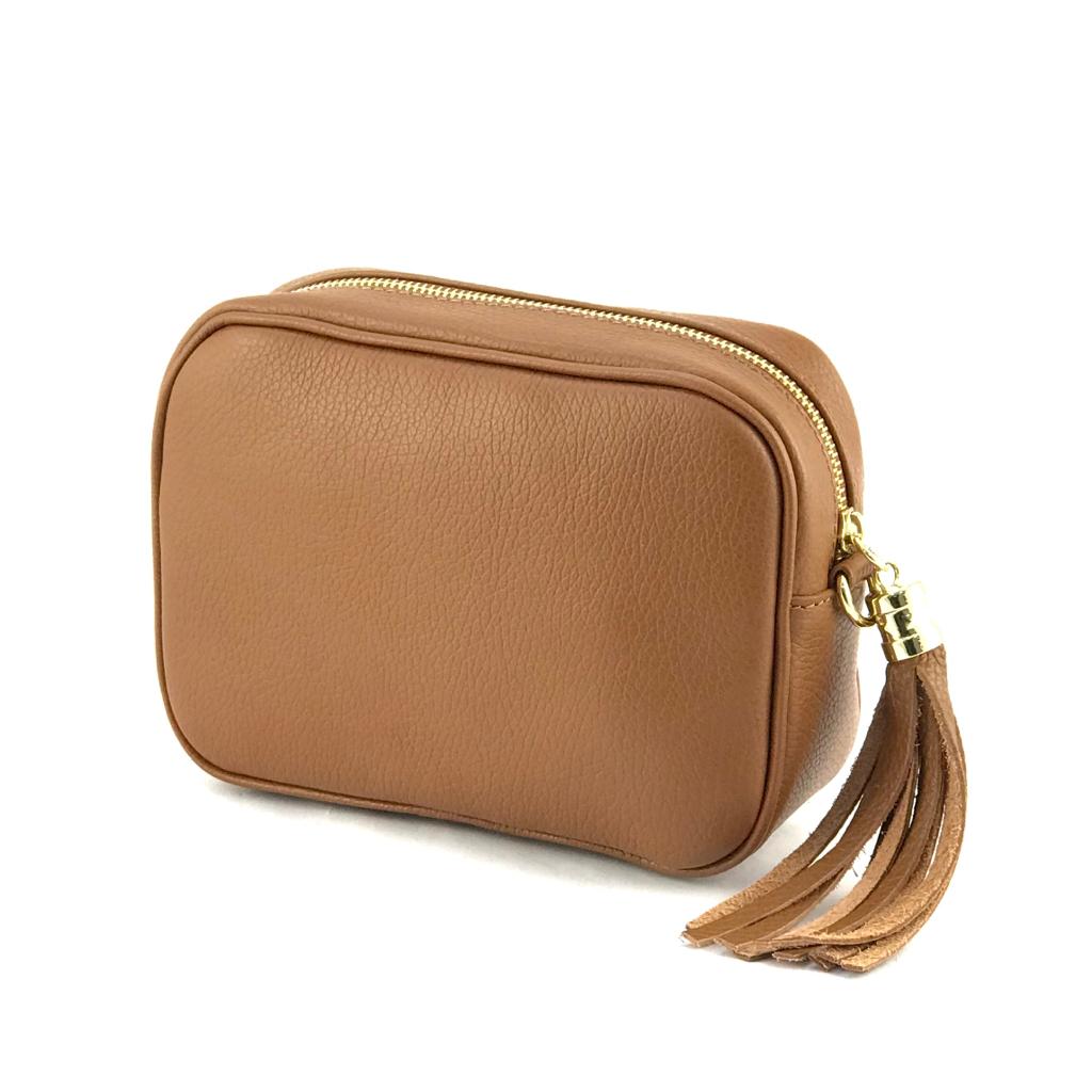 Borsa a tracolla PARIS - Crossbody Bag in Pelle Vera