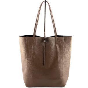 Borsa a spalla - SHOPPER BIG - Tote Bag Genuine Leather
