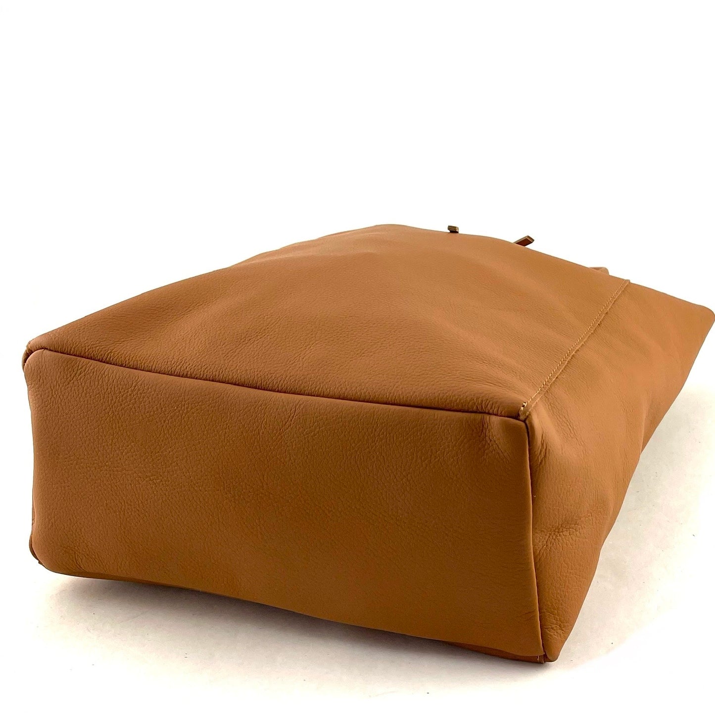 borsa a spalla - SHOPPER BIG - tote bag genuine leather - cuoio