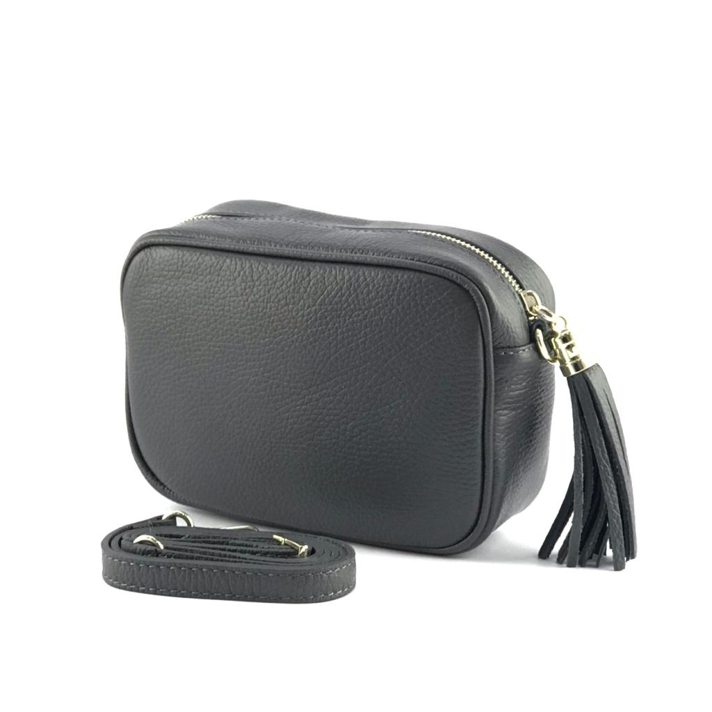 Borsa a tracolla PARIS - Crossbody Bag in Pelle Vera